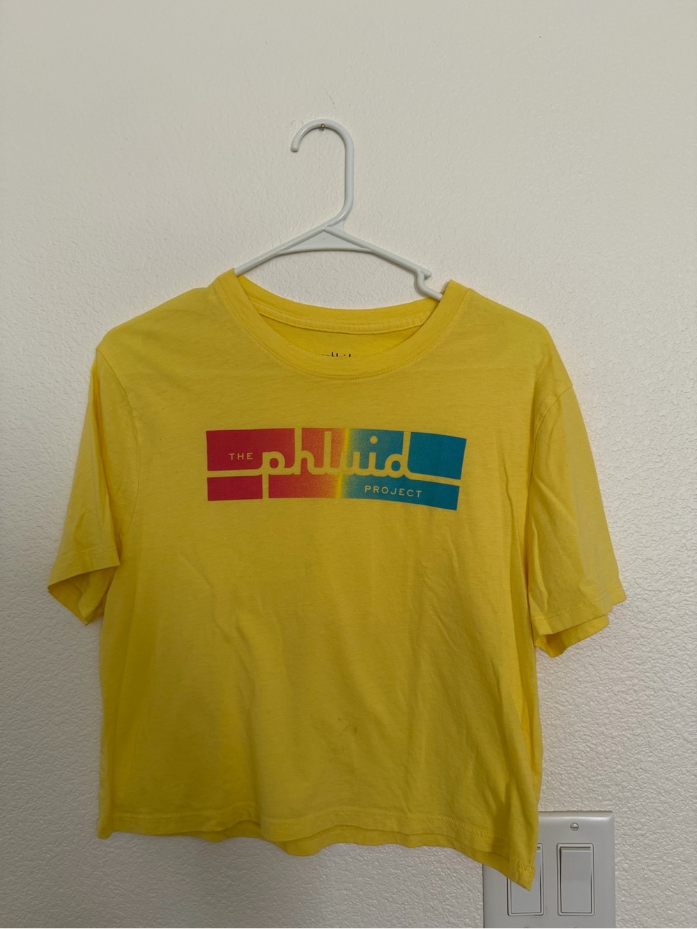 The Phluid Project Yellow Graphic Tee